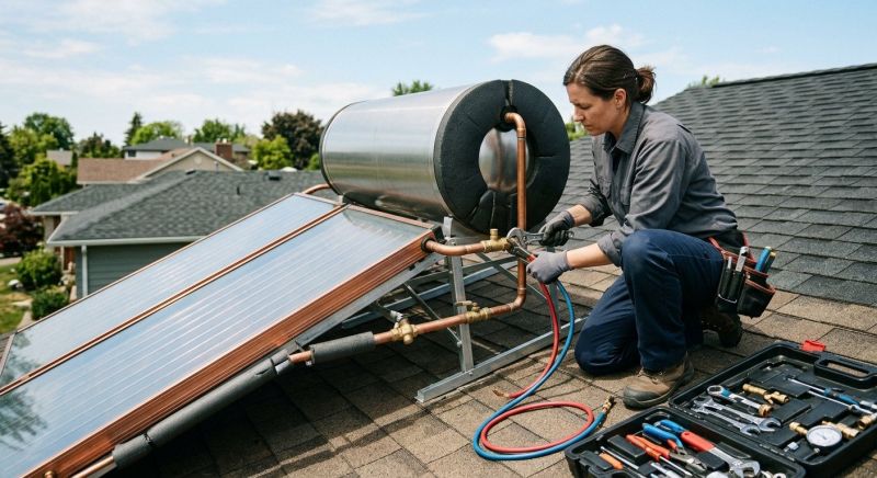 Solar Water Heater Maintenance in Sacramento, CA