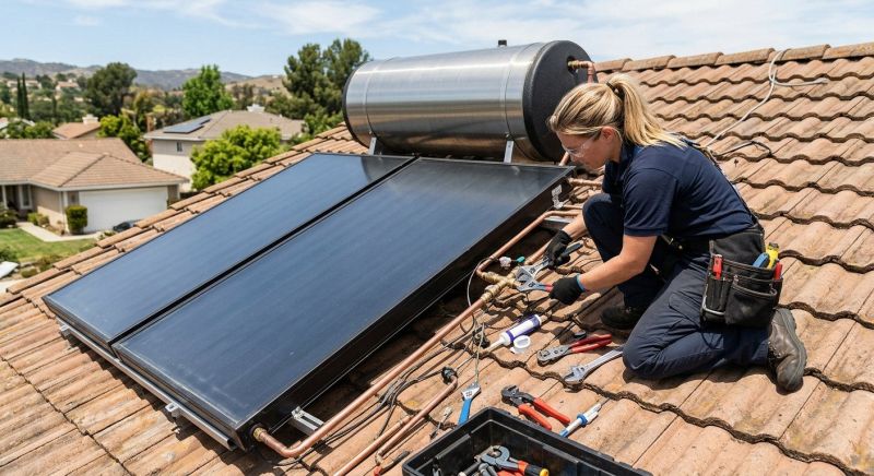 Solar Water Heater Service in Sacramento, CA